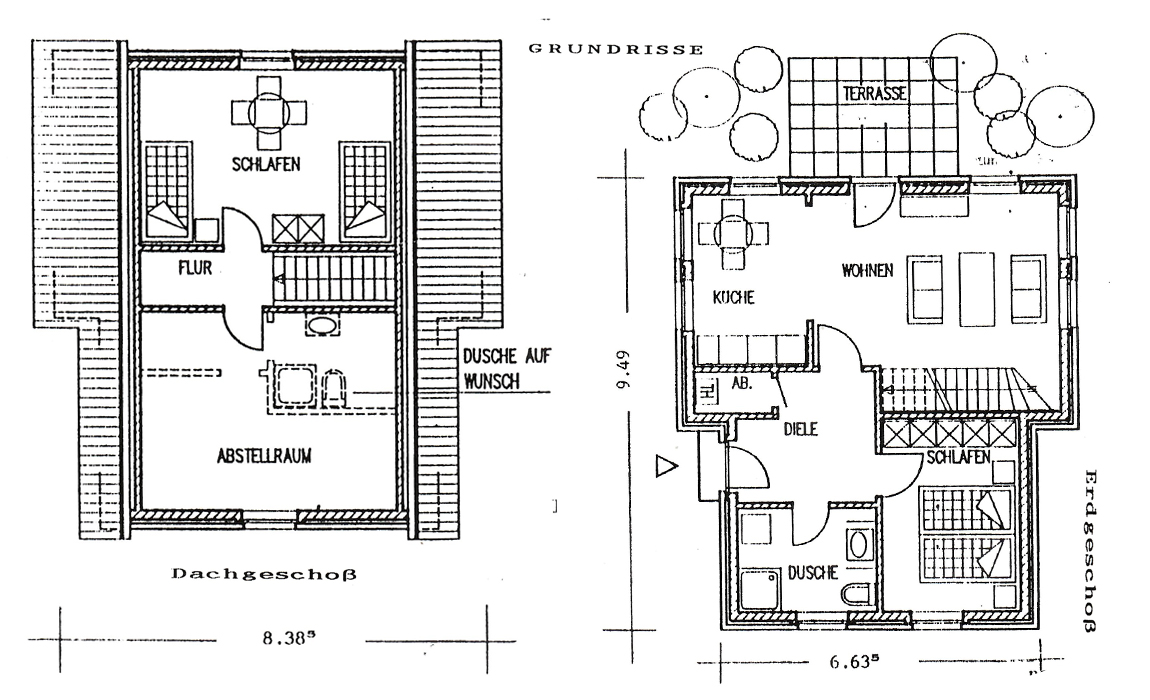 Ostfriesenhaus Grundriss